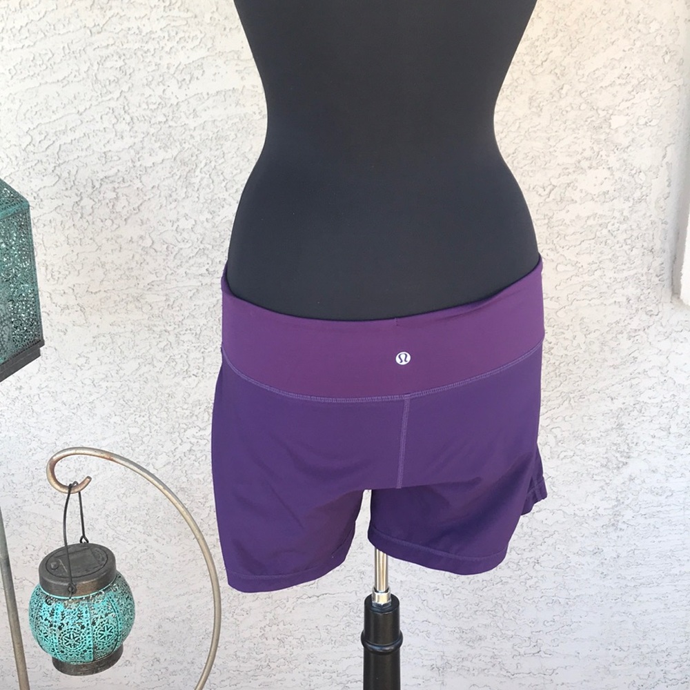 Lululemon Purple Shorts Size 6